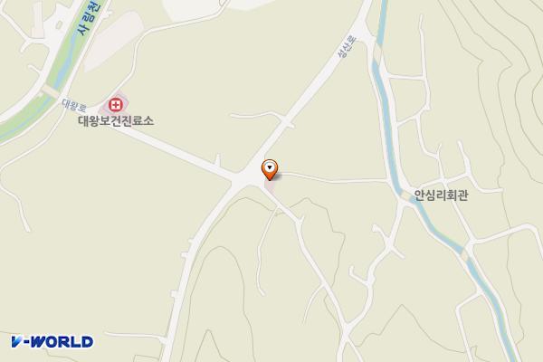 대왕보건진료소 위치 지도 — 경상북도 경산시 남산면 성산로 518 (안심리 315번지 2호)