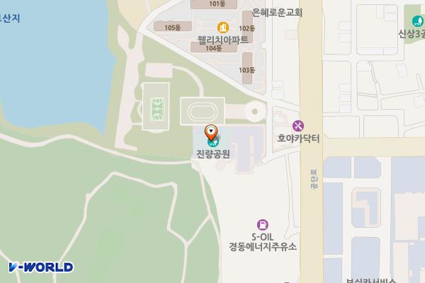 경산국민체육센터 위치 지도 — 경상북도 경산시 진량읍 해든길 46-4, 경산국민체육센터