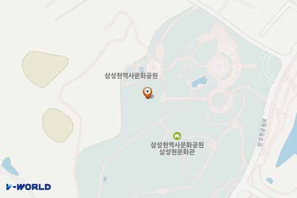 삼성현역사문화공원(일주문) 위치 지도 — 경상북도 경산시 남산면 삼성현공원로 59