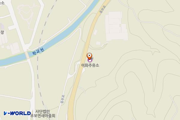 이화주유소 화장실 위치 지도 — 대구광역시 군위군 우보면 동부로 1616