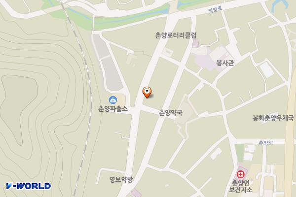 춘양 파출소 주변 위치 지도 — 경상북도 봉화군 춘양면 의양로 49