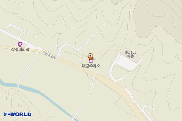 대림주유소 위치 지도 — 대구광역시 군위군 부계면 치산효령로 1274