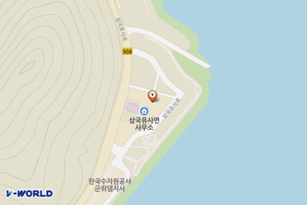 삼국유사면사무소화장실 위치 지도 — 대구광역시 군위군 삼국유사면 삼국유사로 448