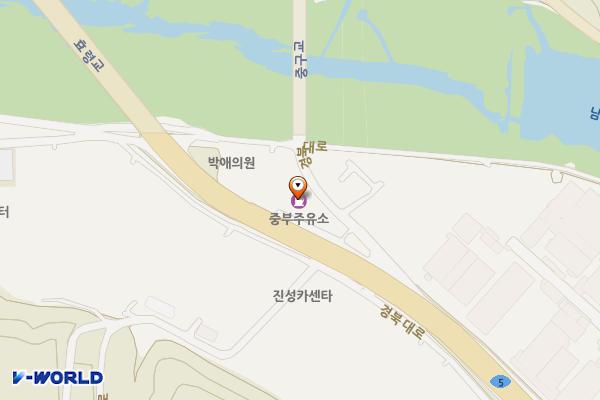 중부주유소 화장실 위치 지도 — 대구광역시 군위군 효령면 경북대로 2656-11