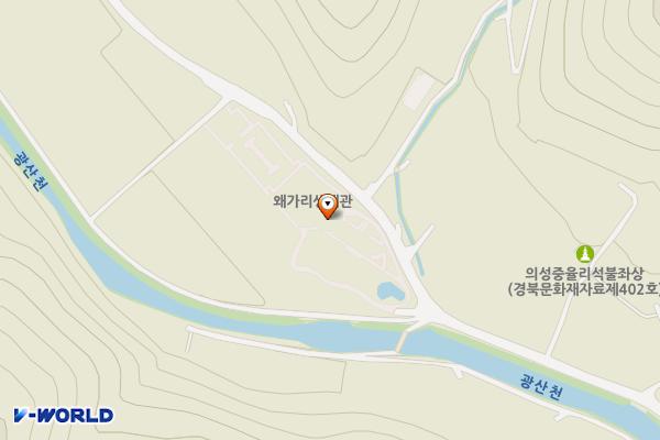 의성왜가리생태관 화장실 위치 지도 — 경상북도 의성군 신평면 왜가리길 1185