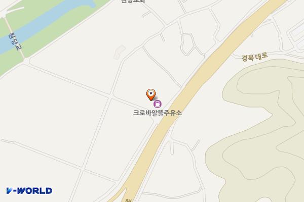 크로바주유소 화장실 위치 지도 — 경상북도 의성군 의성읍 경북대로 5607