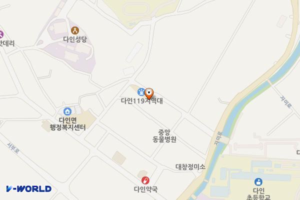 다인전통시장 화장실 위치 지도 — 경상북도 의성군 다인면 다인장길 31