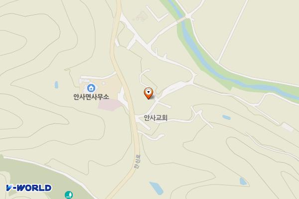 안사요양원 안사공동체 화장실(1층) 위치 지도 — 경상북도 의성군 안사면 안사3길 5