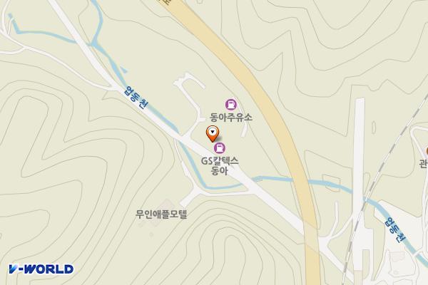 동아주유소 화장실 위치 지도 — 경상북도 의성군 의성읍 북부길 340