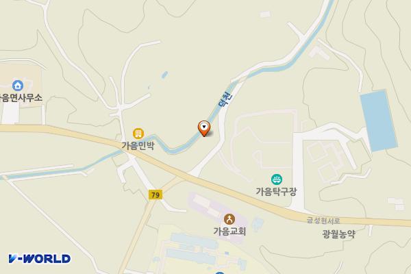 가음버스터미널 화장실 위치 지도 — 경상북도 의성군 가음면 장리1길 7