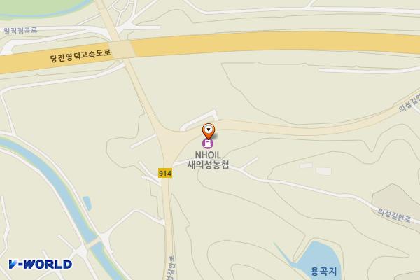 새의성농협주유소 화장실 위치 지도 — 경상북도 의성군 점곡면 의성길안로 1198