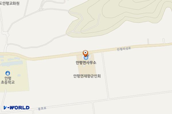 안평면사무소 화장실 위치 지도 — 경상북도 의성군 안평면 안평의성로 36