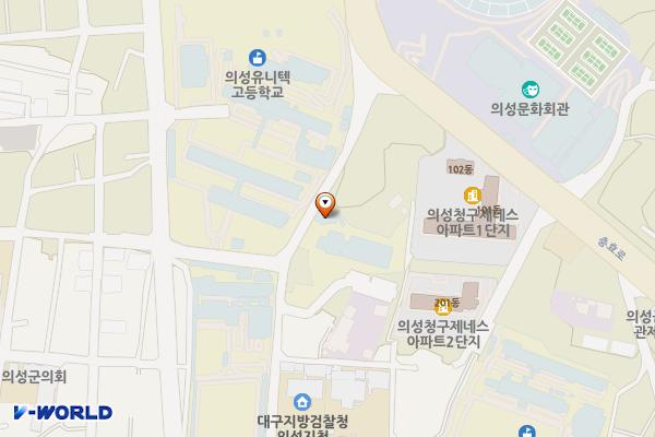 의성도서관 종합자료실 화장실 위치 지도 — 경상북도 의성군 의성읍 중리길 44
