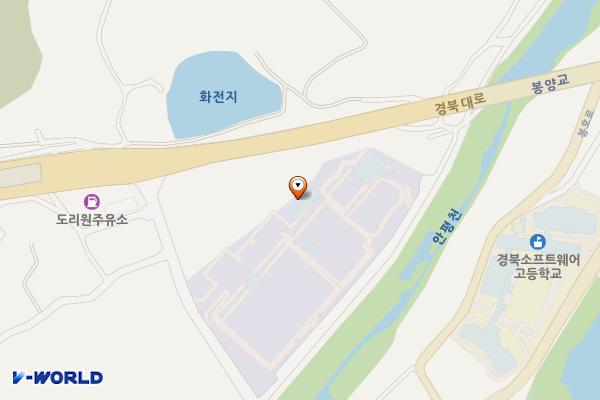 봉양생활체육공원 화장실 위치 지도 — 경상북도 의성군 봉양면 도리원4길 34