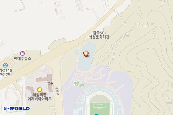 의성전천후게이트볼장 화장실 위치 지도 — 경상북도 의성군 의성읍 충효로 116