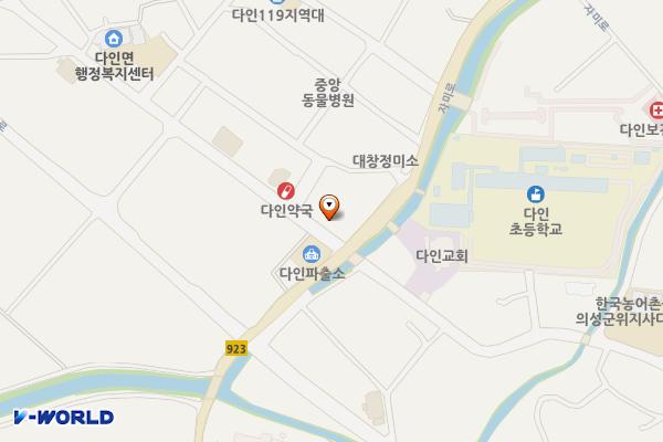 형제주유소 화장실 위치 지도 — 경상북도 의성군 다인면 서릉길 59