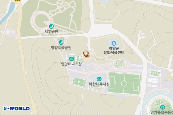 영양119 안전센터 위치 지도 — 경상북도 영양군 영양읍 군민회관길 42-14