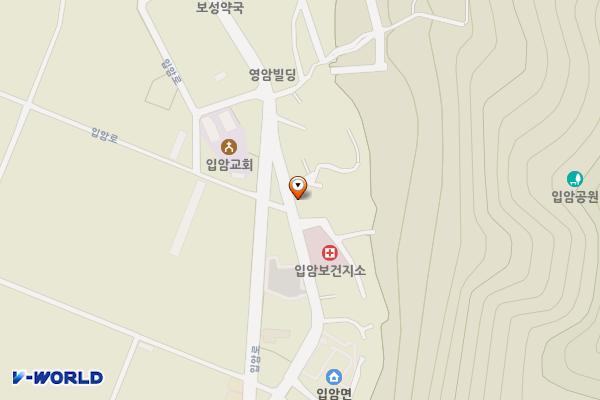 입암 버스정류소 위치 지도 — 경상북도 영양군 입암면 조기리길 26