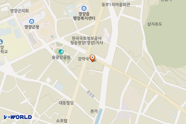 영양농협 위치 지도 — 경상북도 영양군 영양읍 중앙로 140