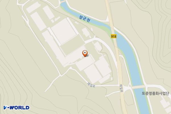고추유통공사 나동 위치 지도 — 경상북도 영양군 일월면 재일로 2050