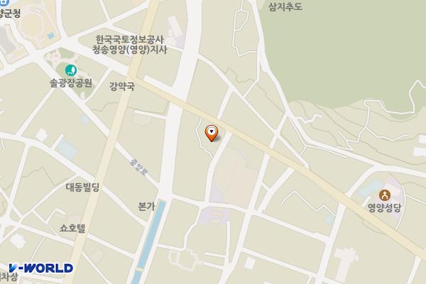 영양시장공중화장실 위치 지도 — 경상북도 영양군 영양읍 시장5길 15-1