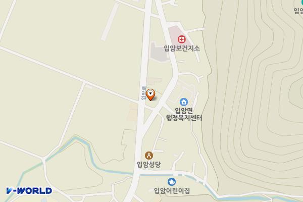 입암우체국 위치 지도 — 경상북도 영양군 입암로 92