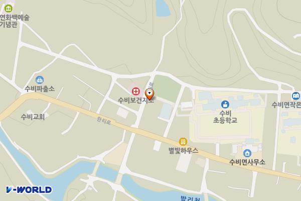 수비면 체육공원 위치 지도 — 경상북도 영양군 수비면 한티로 479-8
