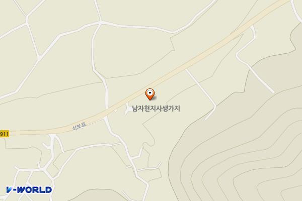 남자현지사 생가 위치 지도 — 경상북도 영양군 석보면 석보로 208