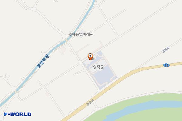 영덕군 농업기술센터 위치 지도 — 경상북도 영덕군 영덕읍 경동로 8113