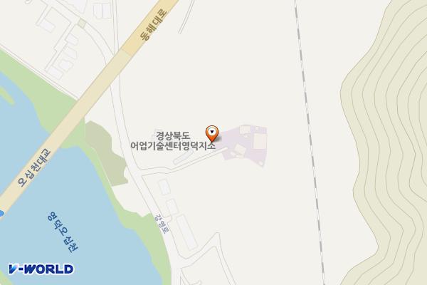 숭덕사 고불봉 등산로 입구 위치 지도 — 경상북도 영덕군 영덕읍 우곡리 376