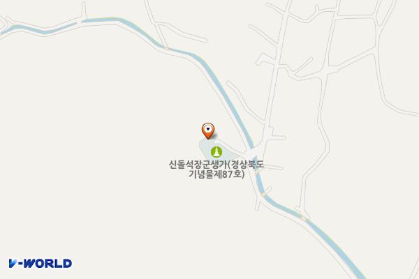 도곡리 신돌석장군 생가 위치 지도 — 경상북도 영덕군 축산면 신돌석장군1길 31