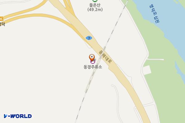 동경주유소 위치 지도 — 경상북도 영덕군 강구면 동해대로 4791