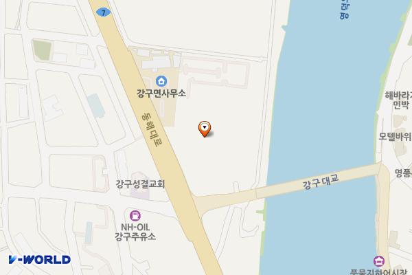 신대교 옆 공터 위치 지도 — 경상북도 영덕군 강구면 영덕대게로 1-16