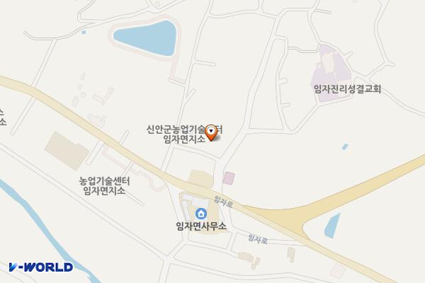 농협주차장 위치 지도 — 전남광주통합특별시 신안군 임자면 진리 471번지