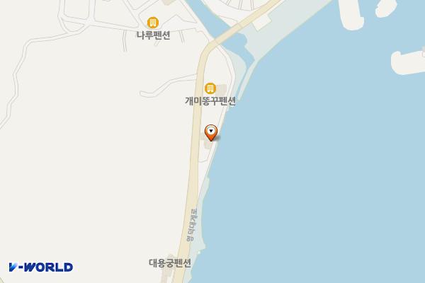 하저해수욕장(모래사장) 위치 지도 — 경상북도 영덕군 강구면 영덕대게로 470-5