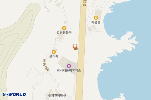 경보주유소 위치 지도 — 경상북도 영덕군 남정면 원척리 253-2