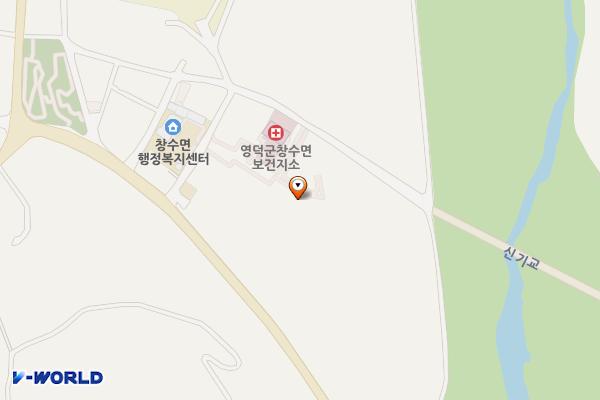 신기1리 노인게이트볼장 위치 지도 — 경상북도 영덕군 창수면 신기리 56-7
