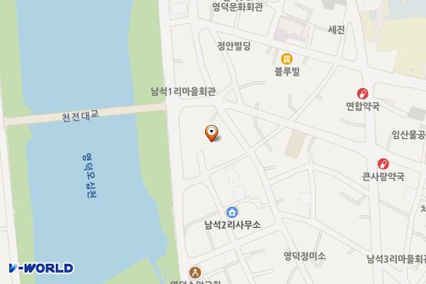 남석리 매일시장 위치 지도 — 경상북도 영덕군 영덕읍 야성길 67