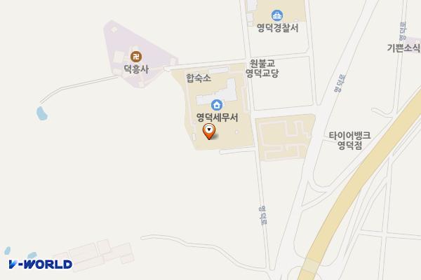 영덕 세무서 공중화장실 위치 지도 — 경상북도 영덕군 영덕읍 영덕로 35-11
