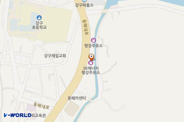 평강주유소 위치 지도 — 경상북도 영덕군 강구면 동해대로 4462