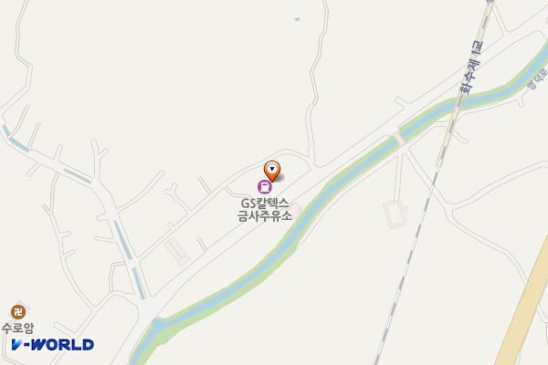 화수리 금사주유소 위치 지도 — 경상북도 영덕군 영덕읍 영덕로 447