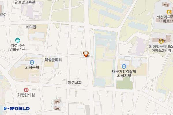 문소1길 노상주차장 위치 지도 — 경상북도 의성군 의성읍 중리리708-1