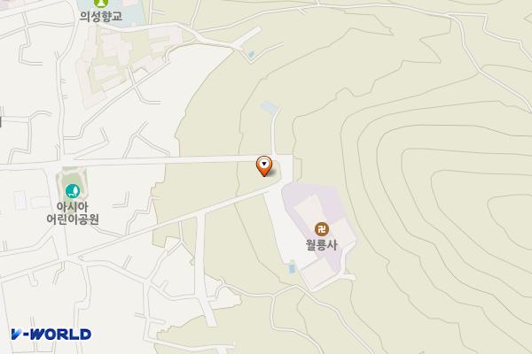 동산2길 공영주차장 위치 지도 — 경상북도 의성군 의성읍 도동리 780-1