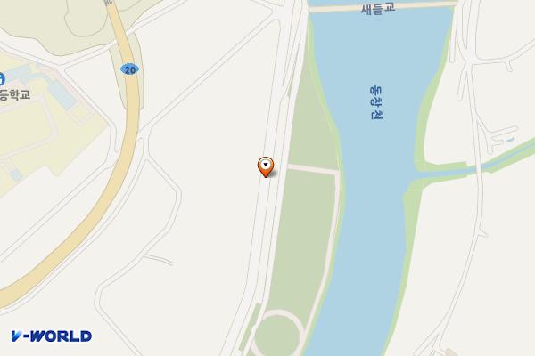 동창천체육공원 위치 지도 — 경상북도 청도군 금천면 동곡리1064-24