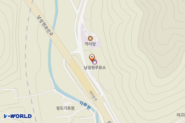 남성현주유소 위치 지도 — 경상북도 청도군 화양읍 다로리533