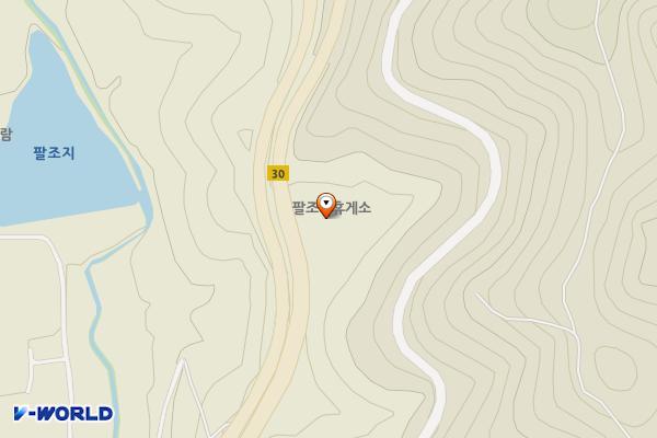 팔조령휴게소 위치 지도 — 경상북도 청도군 이서면 팔조리170-2