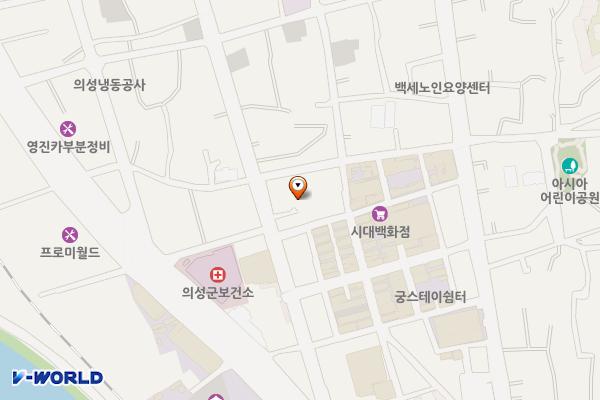 도동도서길 공영주차장 위치 지도 — 경상북도 의성군 의성읍 도동리 946-3