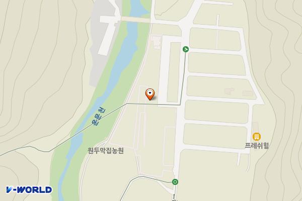 운문사정류장 위치 지도 — 경상북도 청도군 운문면 신원리2084