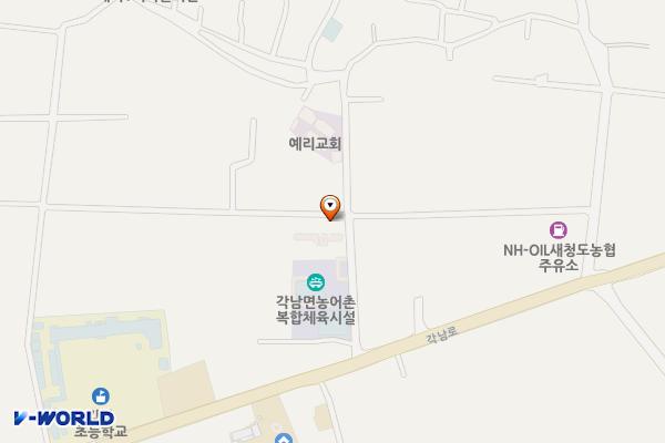 각남보건지소 위치 지도 — 경상북도 청도군 각남면 예리리395