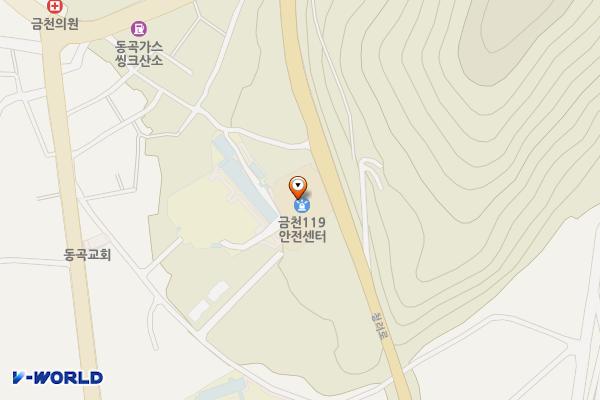 금천소방119센터 위치 지도 — 경상북도 청도군 금천면 동곡리897